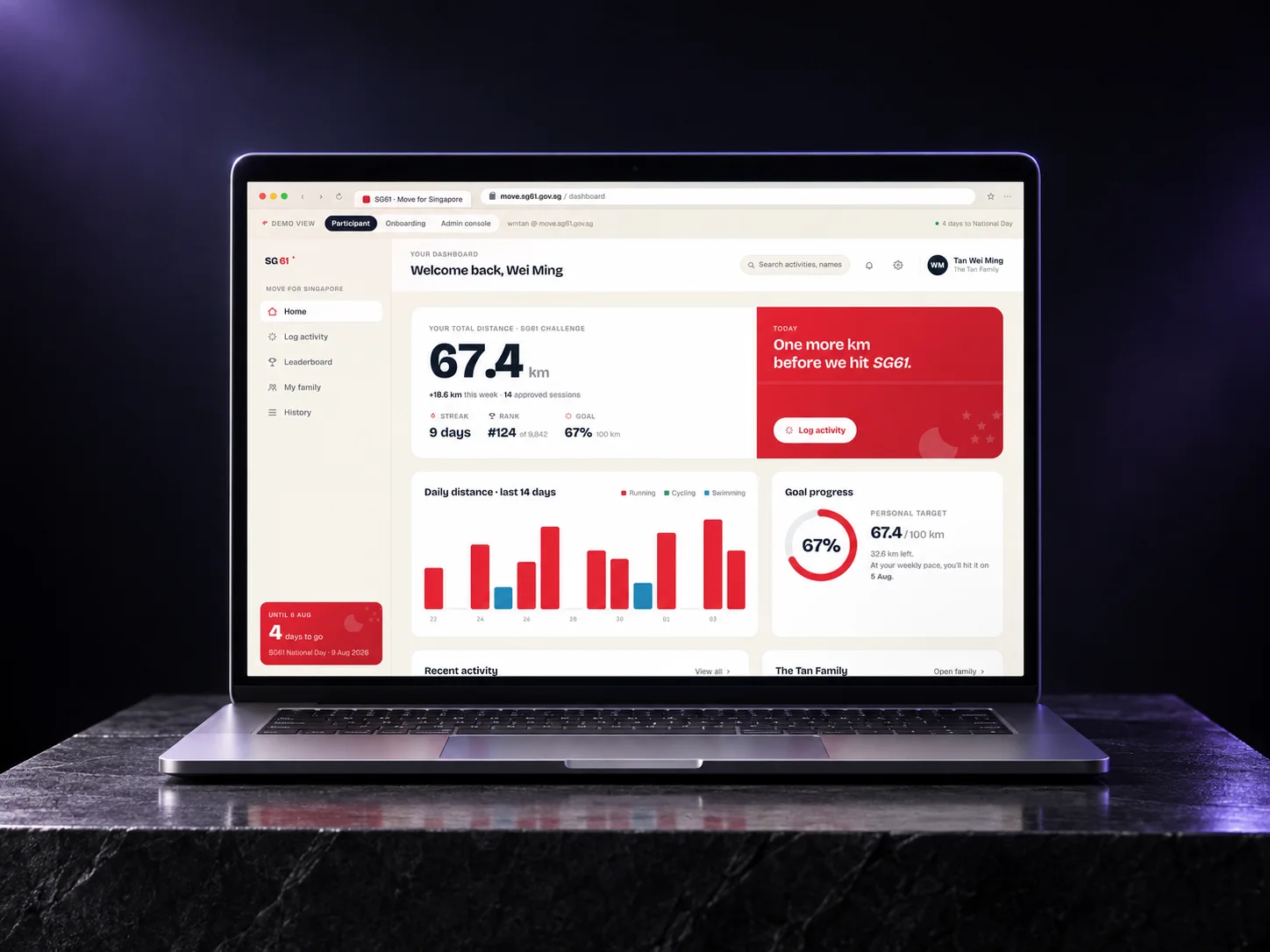 SG61 Move for Singapore — SingIndustry portfolio visual